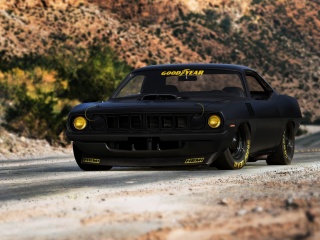 Fondo de pantalla Plymouth Cuda 320x240