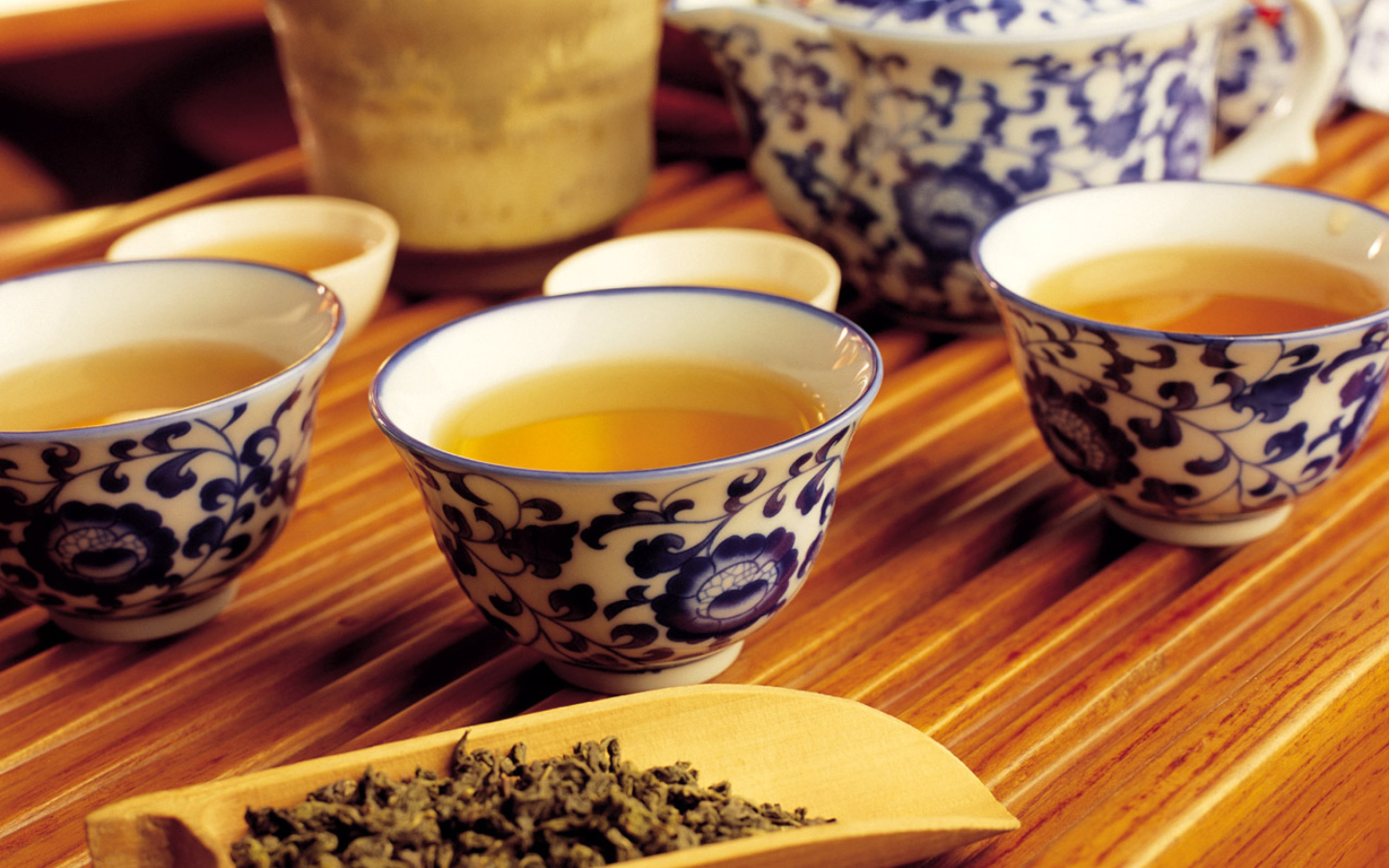Screenshot №1 pro téma Japanese Green Tea Hibiki 1440x900