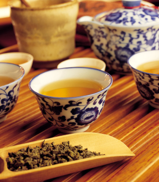 Japanese Green Tea Hibiki - Obrázkek zdarma pro 750x1334