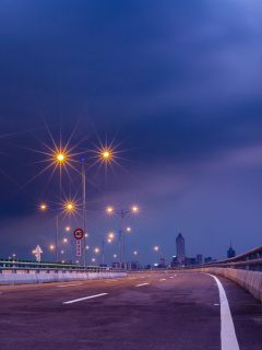 Bridge in China wallpaper 240x320