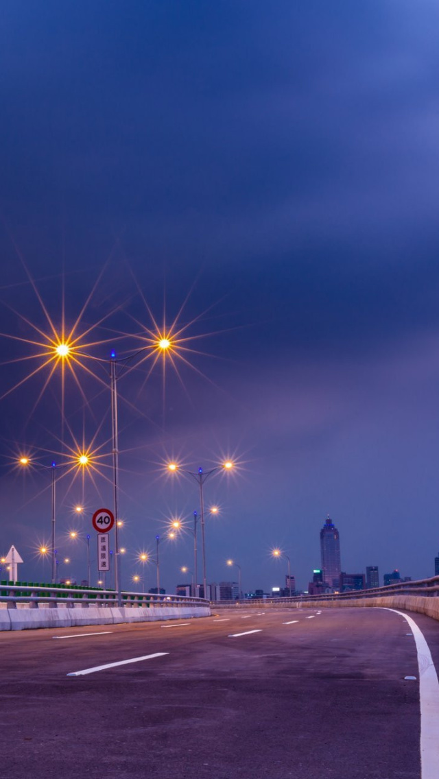 Fondo de pantalla Bridge in China 640x1136