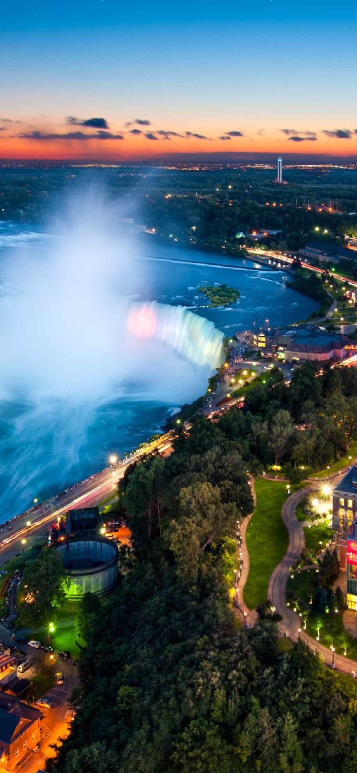 Fondo de pantalla Niagara Falls Ontario 1170x2532