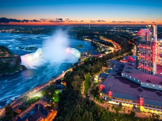 Sfondi Niagara Falls Ontario 320x240