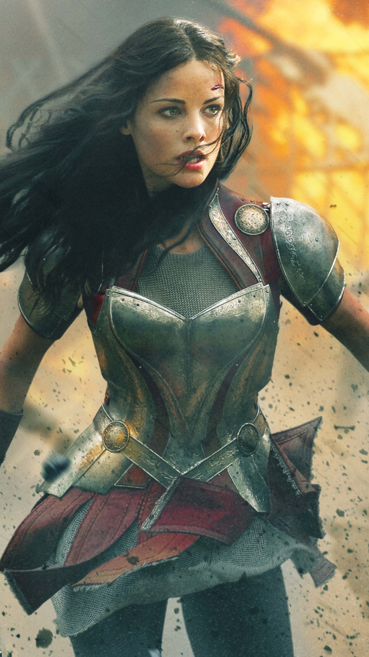 Screenshot №1 pro téma Jaimie Alexander In Thor 2 750x1334