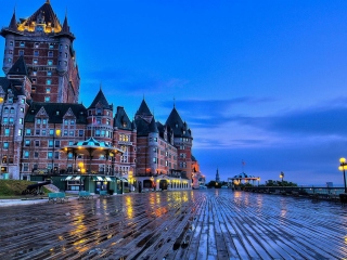 Screenshot №1 pro téma Château Frontenac - Grand Hotel in Quebec 320x240