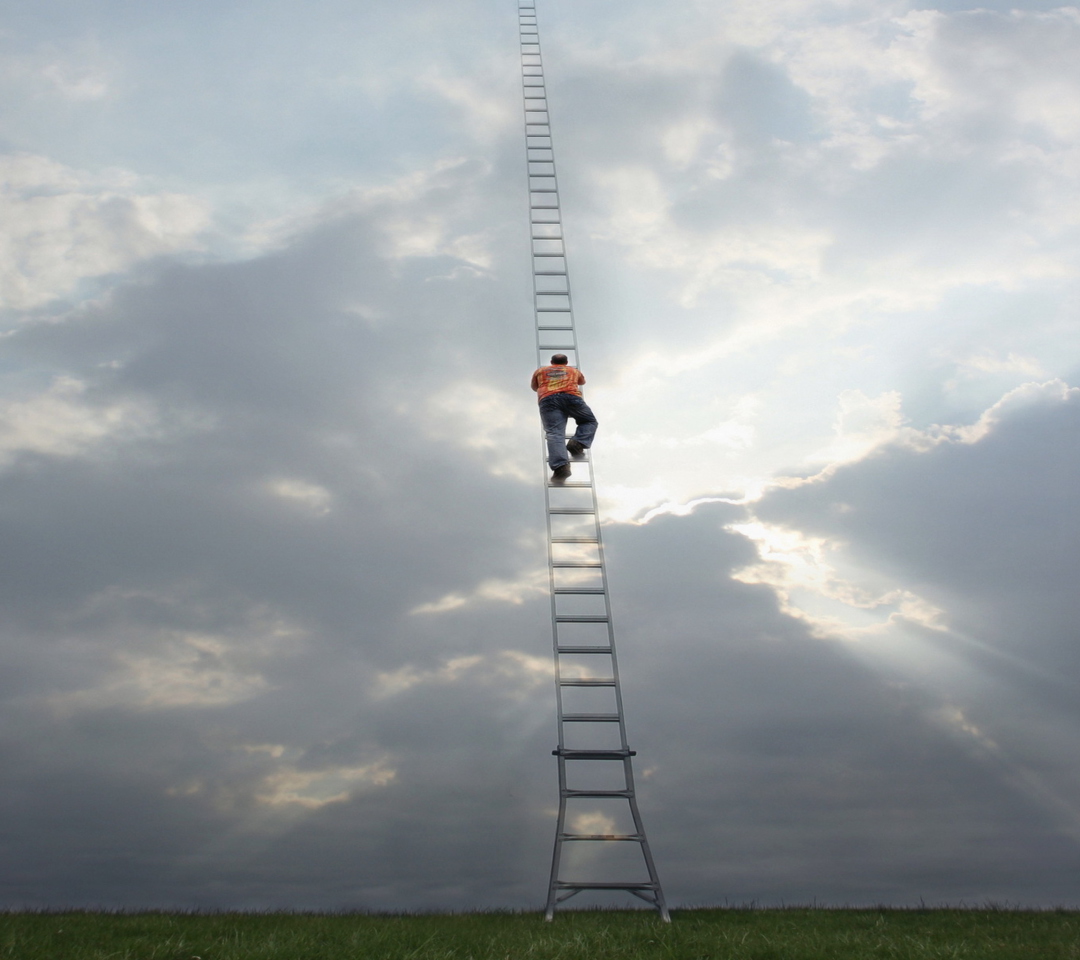 Das Ladder To Heaven Wallpaper 1080x960