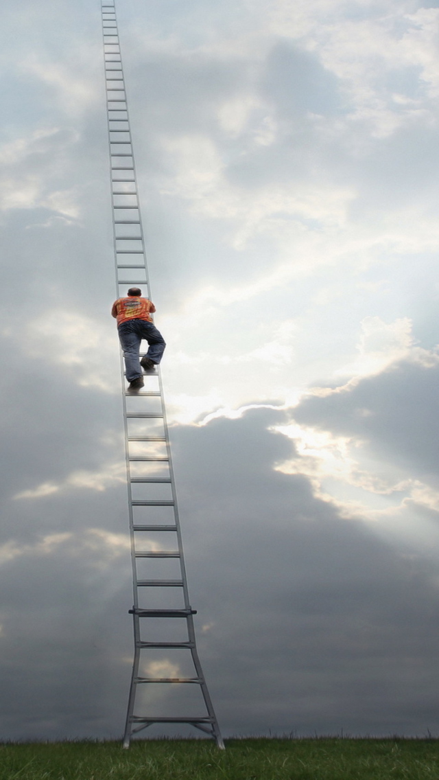 Das Ladder To Heaven Wallpaper 640x1136