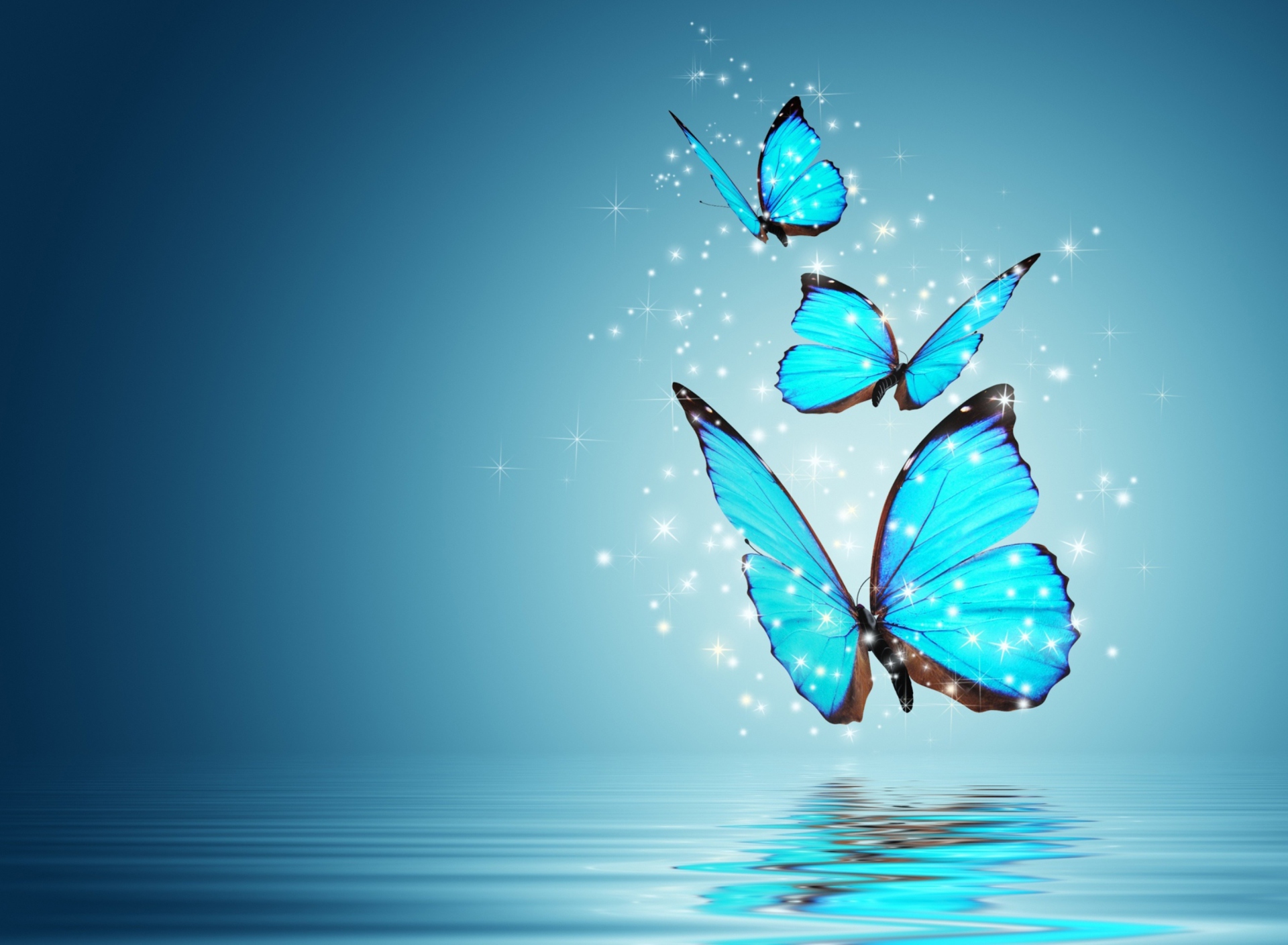 Blue Butterflies screenshot #1 1920x1408