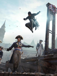 Screenshot №1 pro téma Assassin's Creed Unity 240x320