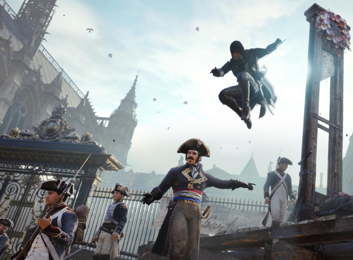 Das Assassin's Creed Unity Wallpaper