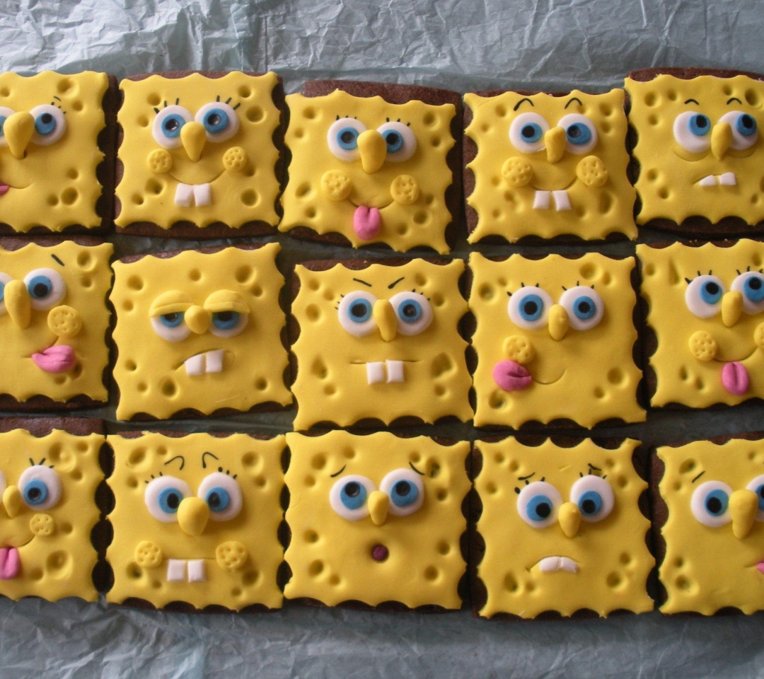 Sfondi Spongebop Squarepants Cookies 1080x960