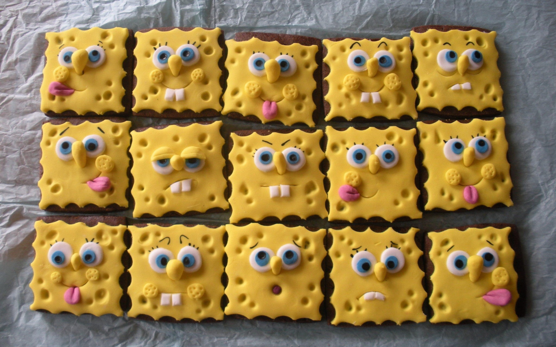 Spongebop Squarepants Cookies wallpaper 1920x1200
