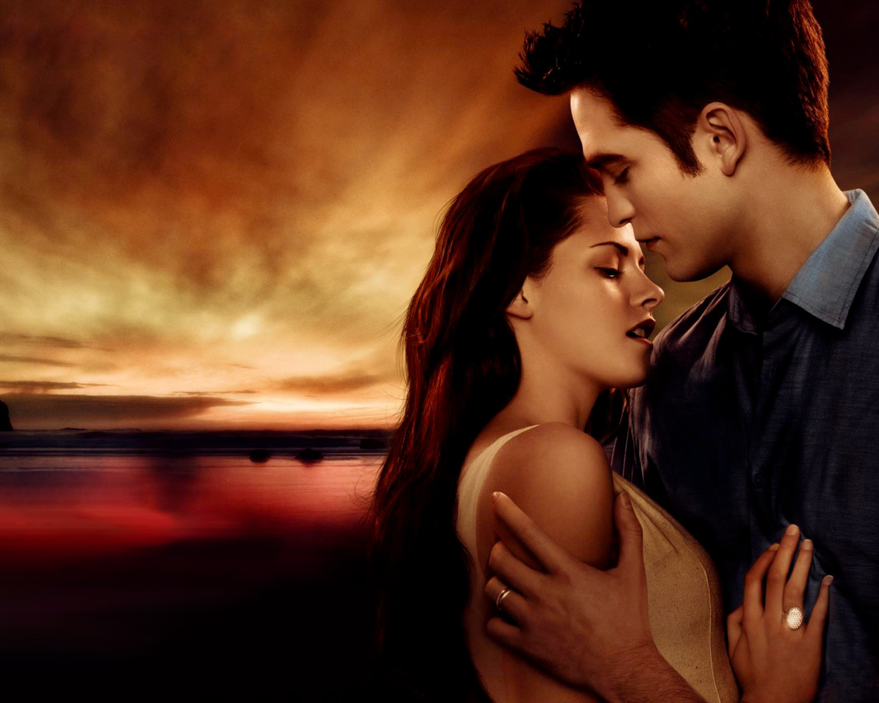 Sfondi Twilight Love Triangle 1280x1024