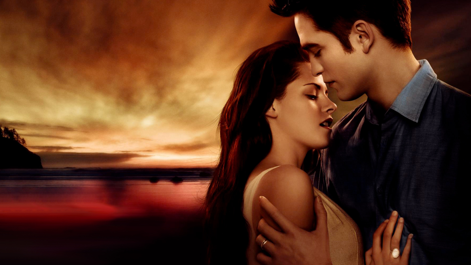 Обои Twilight Love Triangle 1600x900