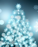 Joyous Christmas wallpaper 128x160