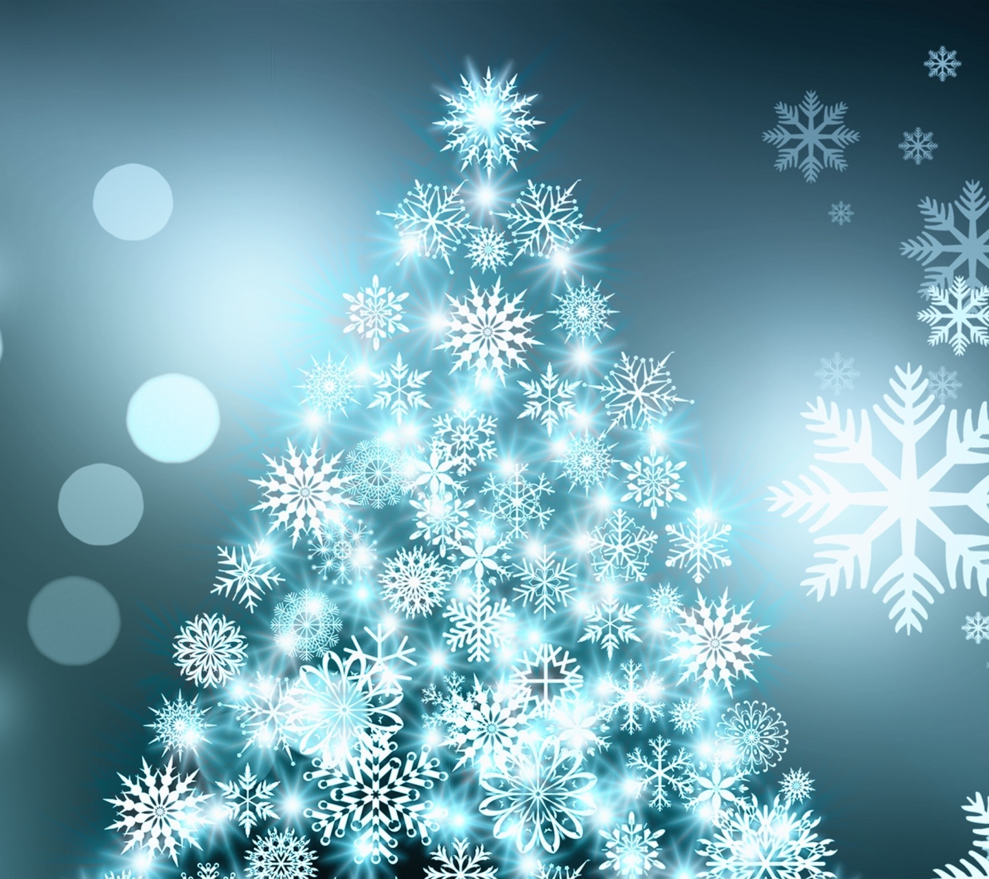 Das Joyous Christmas Wallpaper 1440x1280