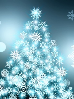 Das Joyous Christmas Wallpaper 240x320