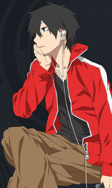 Обои Shintaro Kisaragi, Mekakucity 480x800