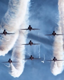 Screenshot №1 pro téma Royal Air Force Aerobatic Team 128x160