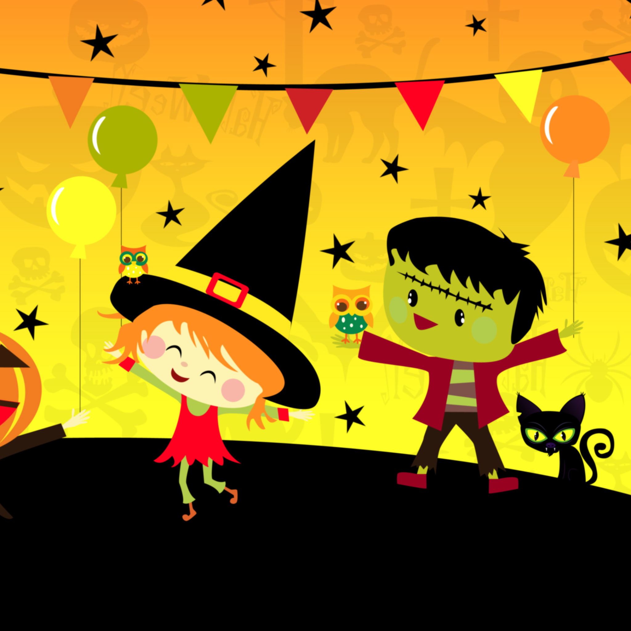 Halloween Trick or treating Party screenshot #1 2048x2048