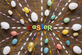 Easter congratulation Wallpaper for Android, iPhone and iPad