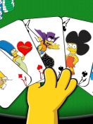 Fondo de pantalla Simpsons Cards 132x176