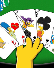 Fondo de pantalla Simpsons Cards 176x220