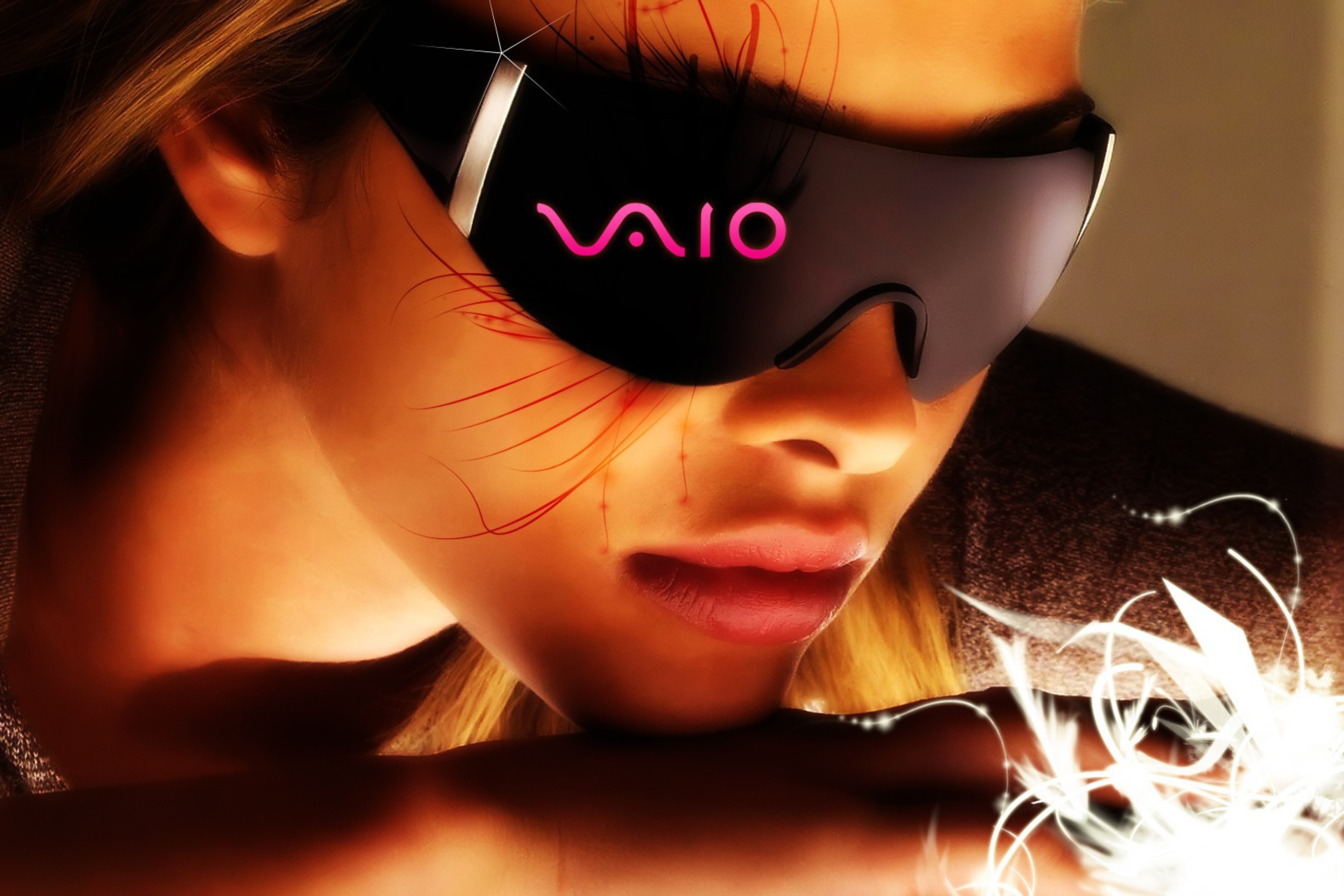 Sony Vaio 3d Glasses wallpaper 2880x1920