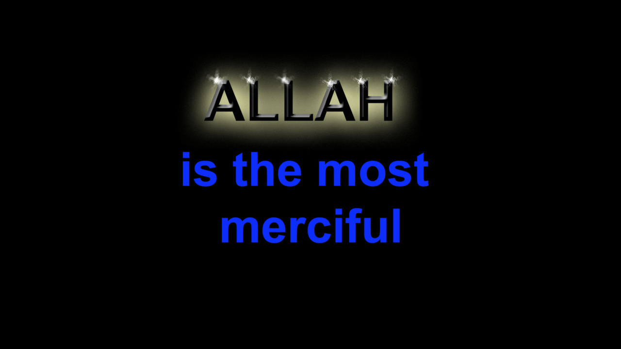 Screenshot №1 pro téma Allah Is The Most Merciful 1280x720