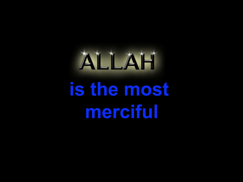 Screenshot №1 pro téma Allah Is The Most Merciful 800x600