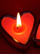 Screenshot №1 pro téma Heart Candles 132x176