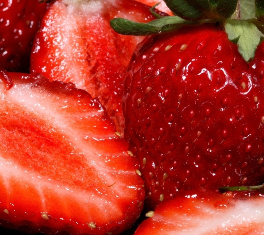 Das Strawberries Wallpaper 1080x960