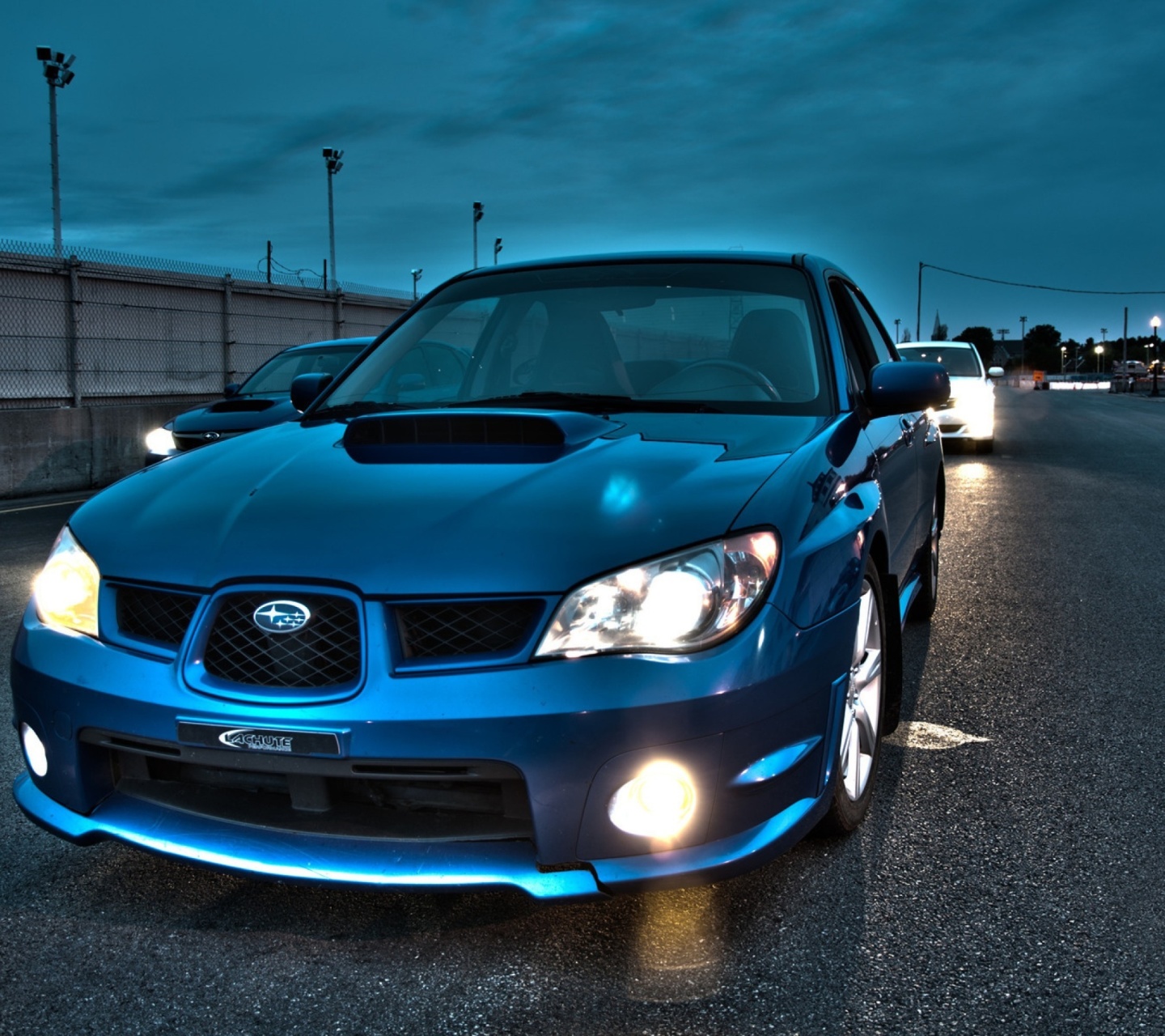 Das Subaru WRX STI Wallpaper 1440x1280