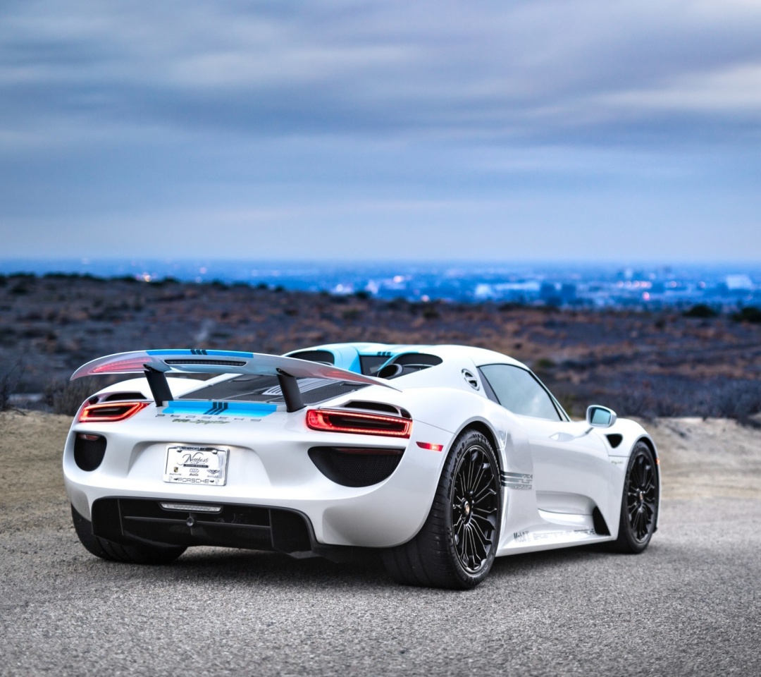 Das Porsche 918 Spyder Wallpaper 1080x960