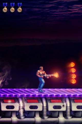 Screenshot №1 pro téma Сontra Battle with Boss 320x480