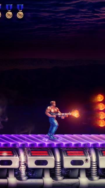 Screenshot №1 pro téma Сontra Battle with Boss 360x640