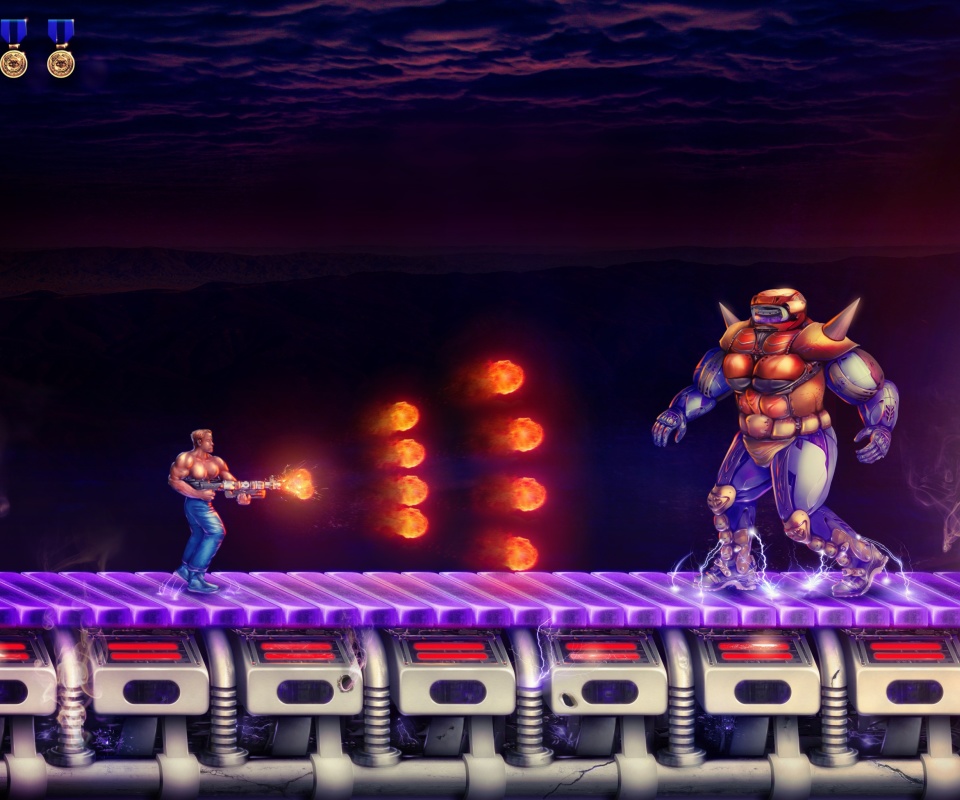 Сontra Battle with Boss screenshot #1 960x800