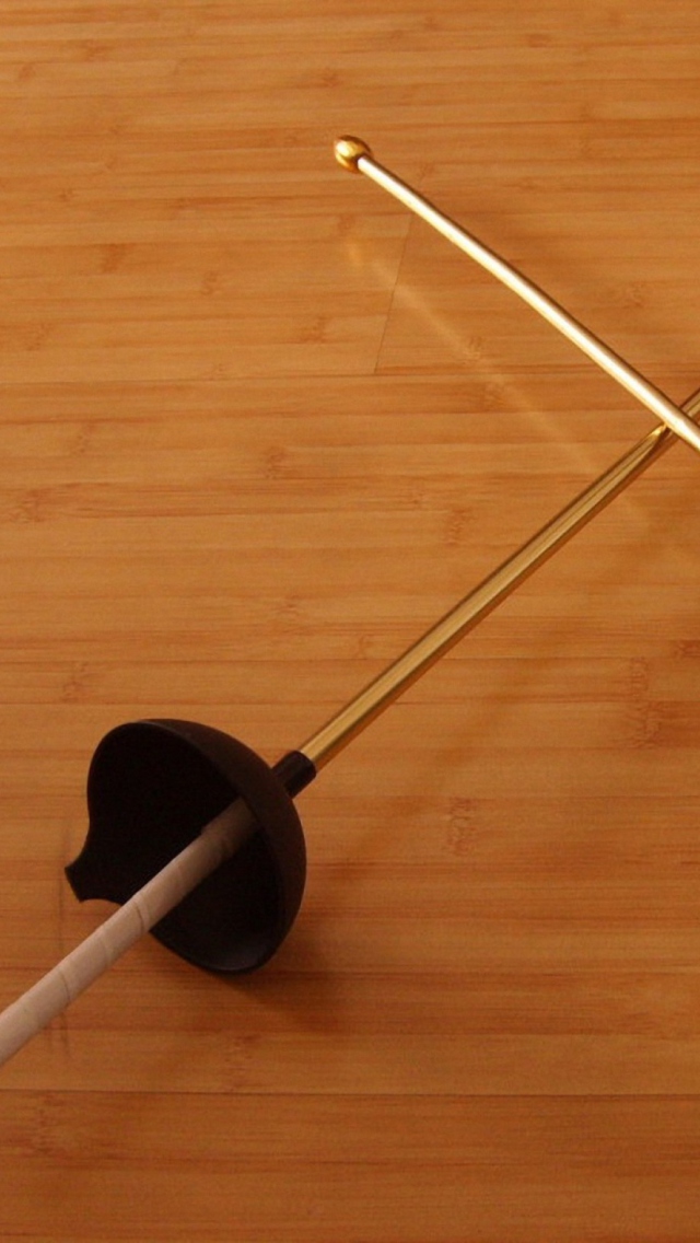 Обои Toy Fencing Swords 640x1136