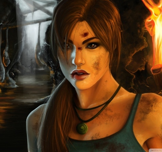 Tomb Raider 2012 - Obrázkek zdarma pro iPad 3