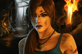 Tomb Raider 2012 Background for Android, iPhone and iPad