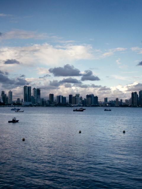 Panama City wallpaper 480x640