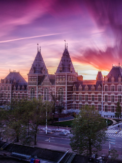 Обои Amsterdam Central Station, Centraal Station 240x320