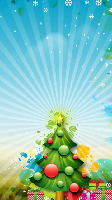 Fondo de pantalla Beautiful Xmas Tree 360x640