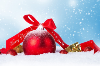 Kostenloses Christmas Ball Ornament Set Wallpaper für Android, iPhone und iPad