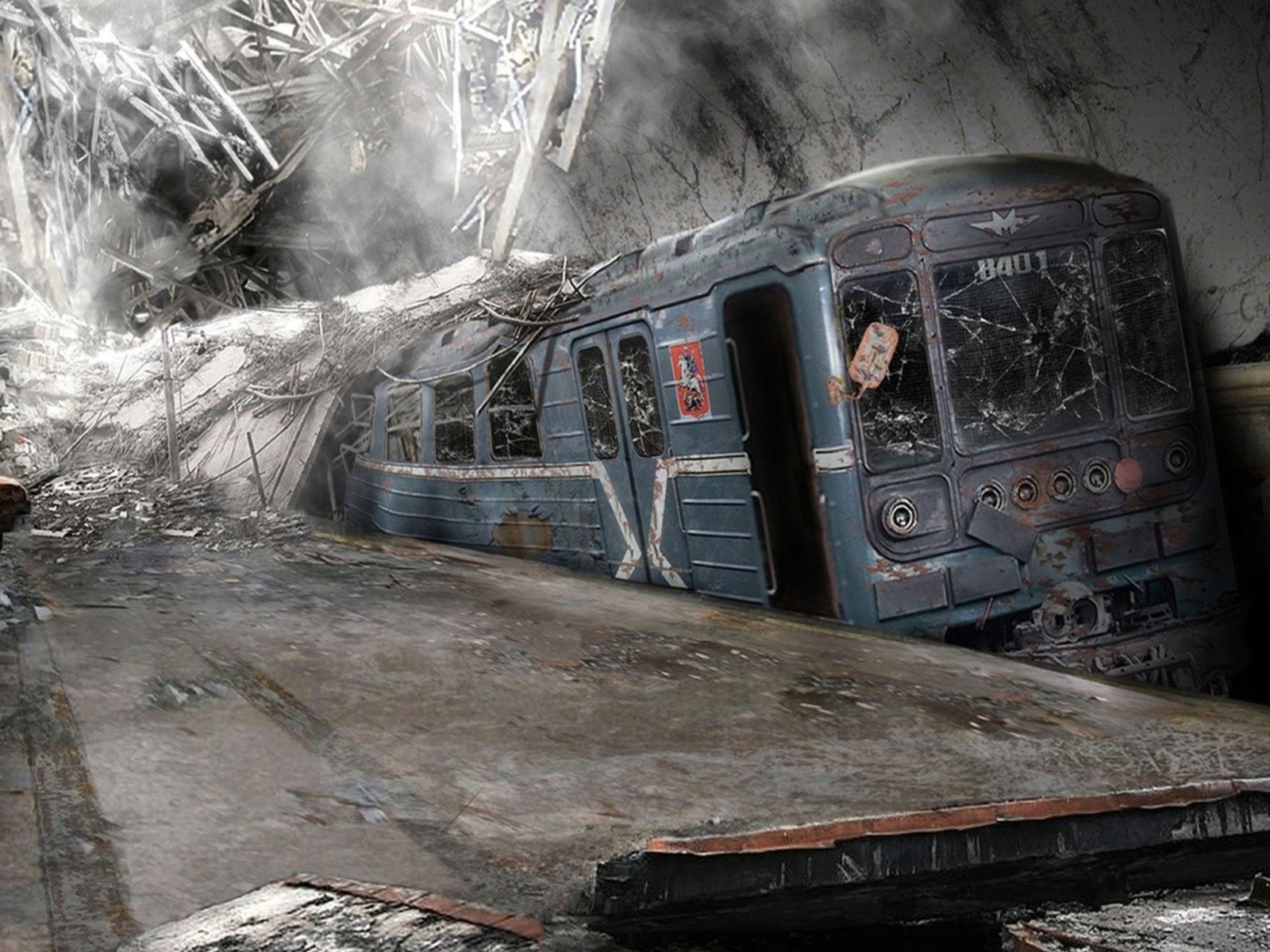 Das Metro Disaster Wallpaper 1600x1200