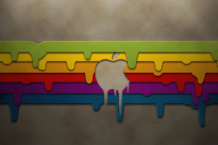 Screenshot №1 pro téma Apple Mac Logo Painting