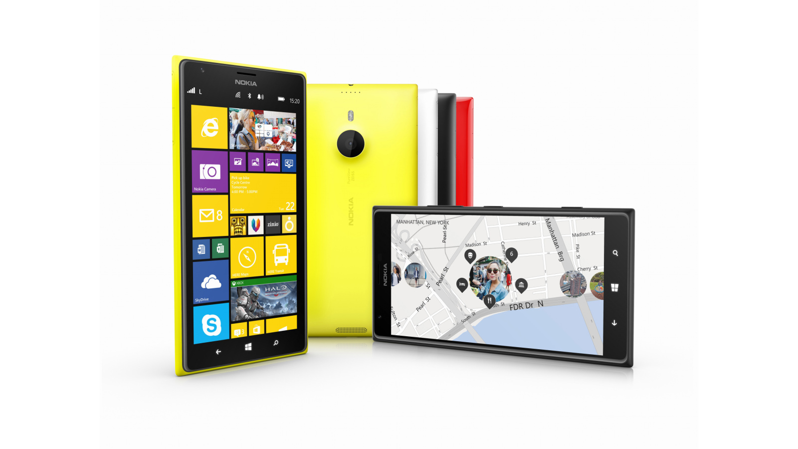 Fondo de pantalla Nokia Lumia 1520 20MP Smartphone 1600x900