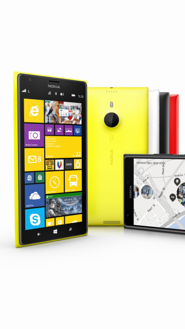 Das Nokia Lumia 1520 20MP Smartphone Wallpaper 360x640