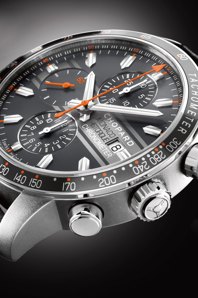 Обои Chopard Collection - Racing Luxury Watches 640x960