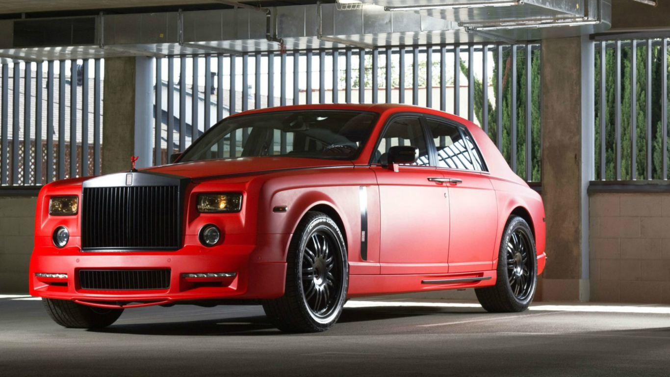Das Rolls Royce Phantom VIII Wallpaper 1366x768
